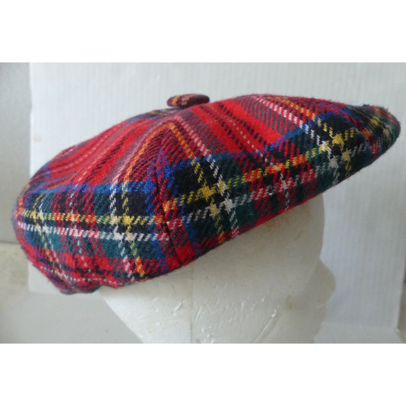 Tom Morris St. Andrews Scotland Old Course Cappie Golf Cap Wool Hat 8 Links - Picture 5 of 8